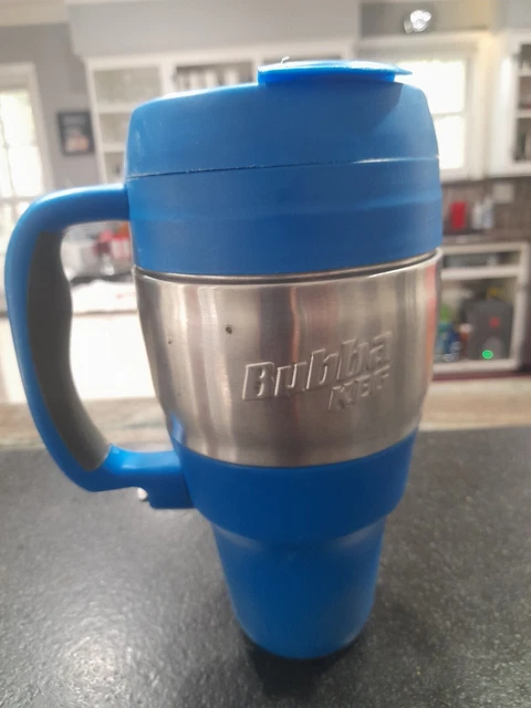 Bubba Keg 34 Vacuum Insulated Stainless Steel Travel Mug,34 oz Blue Very Nice!