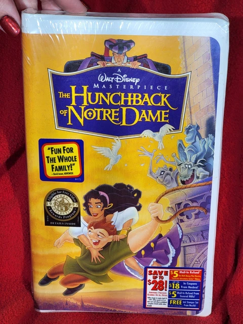 THE HUNCHBACK OF Notre Dame VHS Walt Disney Masterpiece Collection