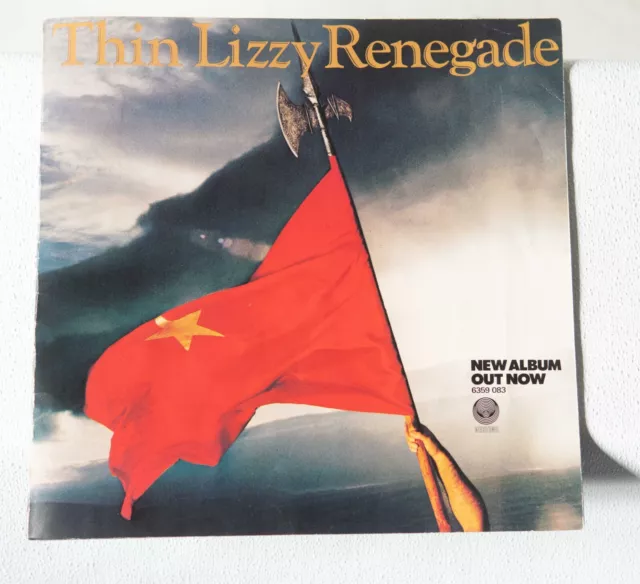 Thin Lizzy Renegade Tour 1981 Programme