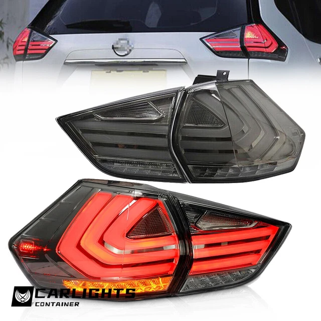 FACAILAHA Smoked LED Tail Lights Assembly Motorcycle Brake