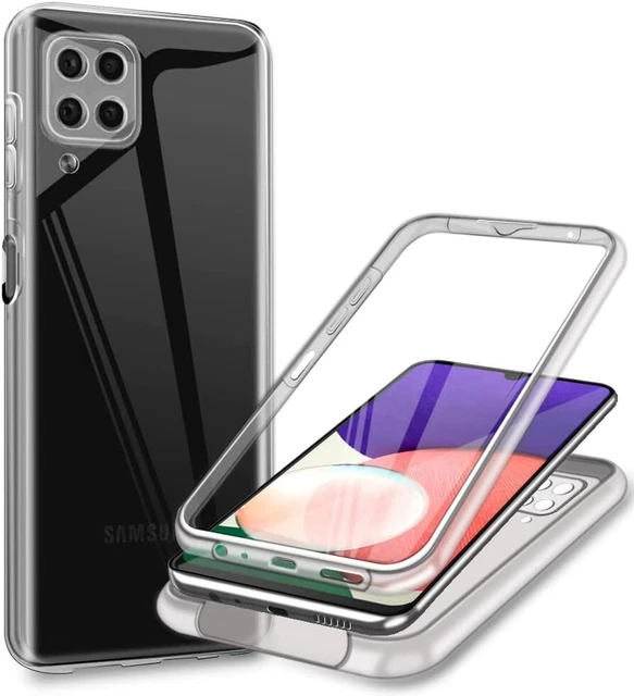 Pour SAMSUNG GALAXY M32 4G COQUE 360 INTEGRALE FULL EN SILICONE ANTICHOC ETUI