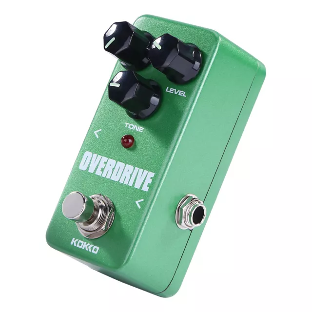 KOKKO Guitar Effect Pedal Distortion Overdrive 9V Adapter Bass Power Supply