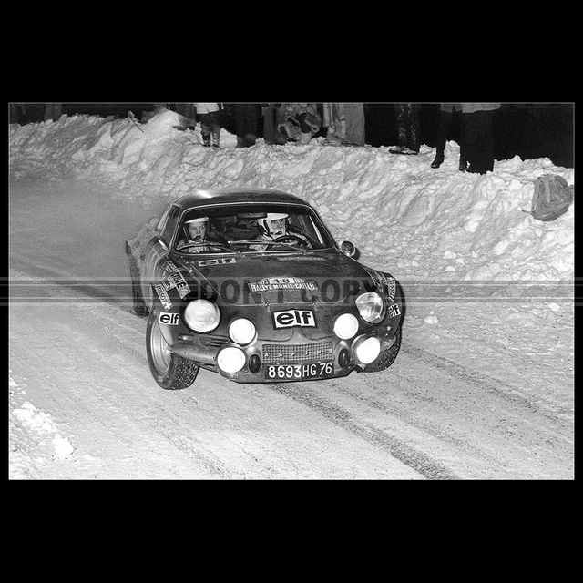 Miniature Solido 1:43 - Alpine A110 Andruet Rallye Monte-Carlo - Occasion Sans Boîte