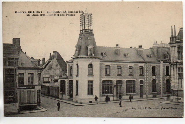 Theme LA POSTE - Post Office - CPA 59 - BERGUES - the post office