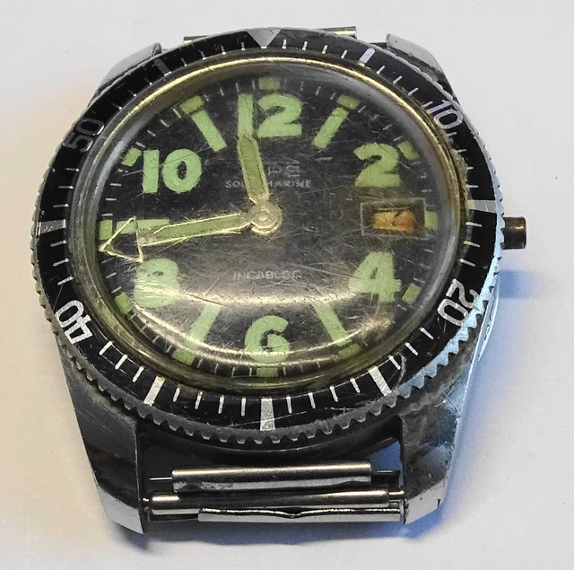 LORSA P62 VINTAGE cadran radium tritium militaire plongée EUR 15,00 - FR