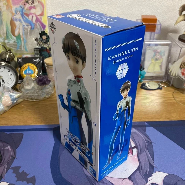 Evangelion Ikari Shinji ~Unit 01 vs Unit 13~  Ichiban Kuji Prize C figuer BANDAI