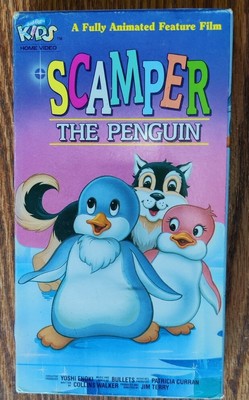 SCAMPER THE PENGUIN - VHS Tape 1989 - Just For Kids Home Video £9.76