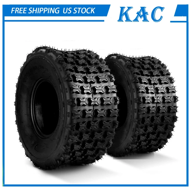 2 x Tires 22x10-9  ATV All Terrain AT 6 Ply Tires Golf Cart Go Kart 22x10x9