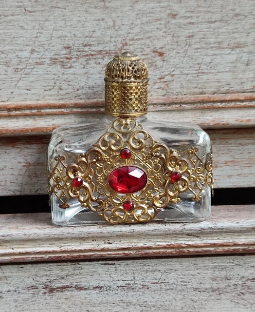 ROCHAS FLEUR D EAU COLLIER JOLIE PENDENTIF FLACON DE PARFUM COLLECTION
