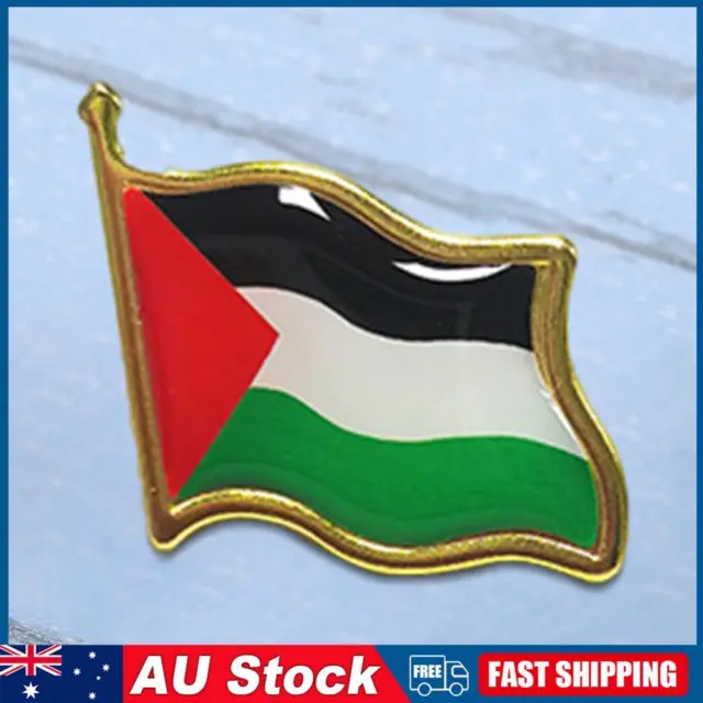 Enamel Flag Badge Brooch Fashion Patriot Flag Brooch Metal Badge Pin Travel Gift