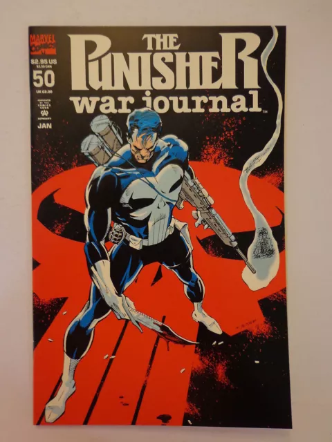 The Punisher War Journal 50th Anniversary Volume 1 #50 Marvel January 1993 NM