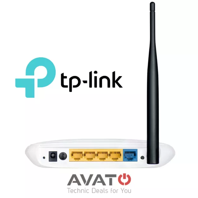 TP-Link TL-WR740N WLAN Router - 4-Port-Switch WPA2 Wireless *KNALLERPREIS* 2