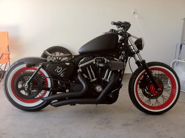 1997 Harley Sportster Nightster Powder Coated 40 Spoke Wheel Set 16 &19 1997 Harley Sportster Nightster Powder Coated 40 Spoke Wheel Set 16 &19