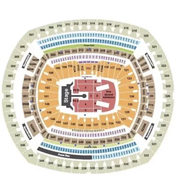 2 ROLLING STONES tickets May 23, 2024 MetLife Stadium, NJ $140 Each ...