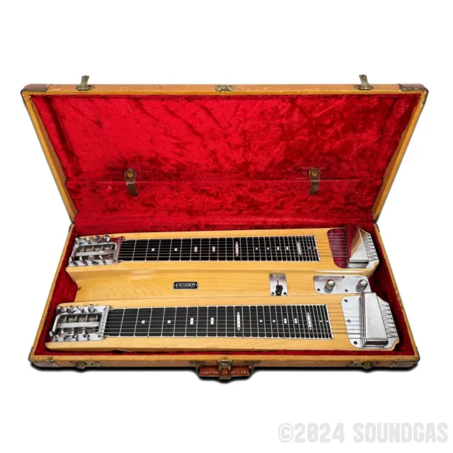 1950er Fender Dual Eight professionelle Konsole Stahlgitarre - gut spielend