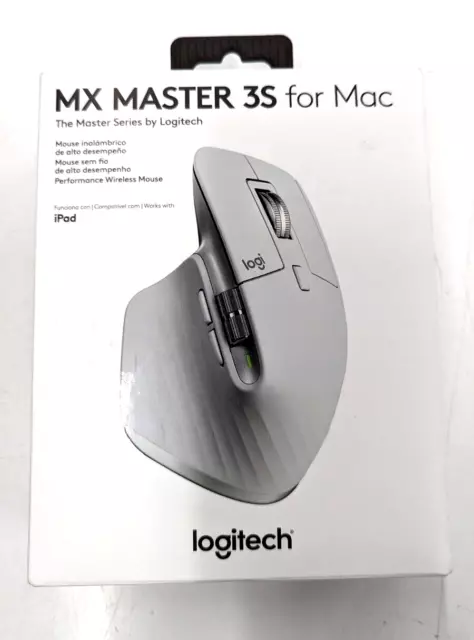Logitech MX Master 3S Wireless Laser Mouse with Ultrafast