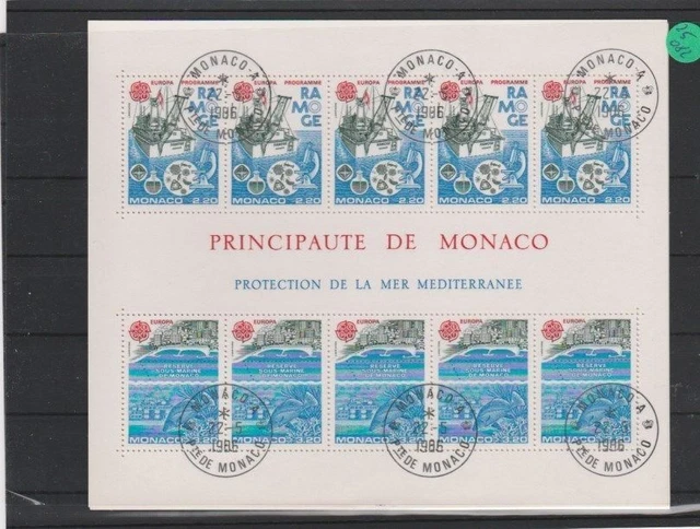 Monaco    Block   gestempelt    MiNr. Block 32