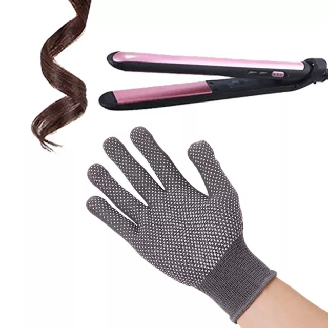 Perm Curling Hairdressing Heat Resistant Glove Hair Care Styling Gloves To*B  ZT