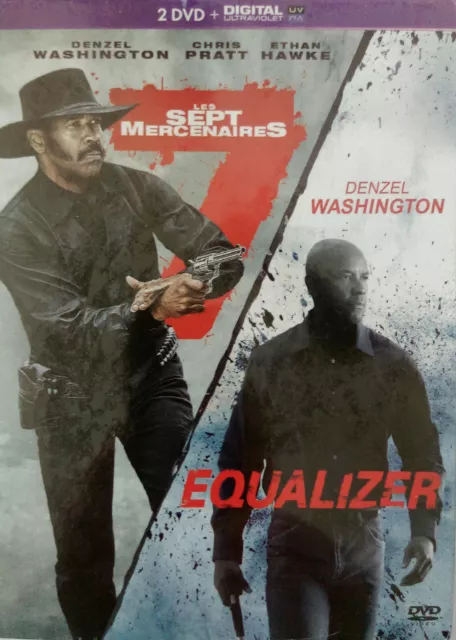 👉 2 DVD EQUALIZER - LES SEPT MERCENAIRES - 2 Films d'Action ! (857)