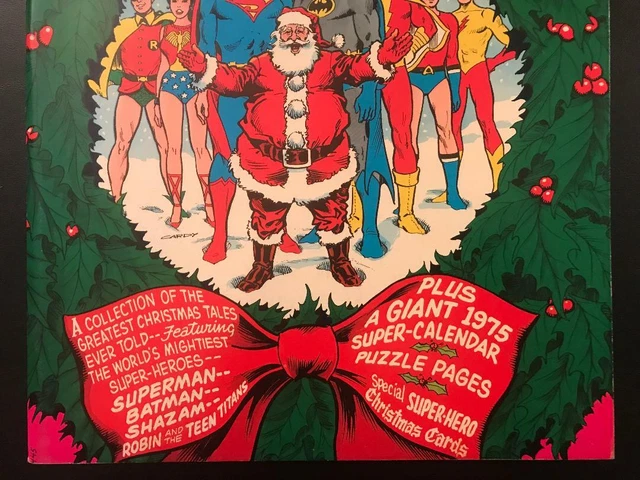 LIMITED COLLECTORS' EDITION CHRISTMAS with the SUPERHEROES 1975 BATMAN - SHAZAM 3