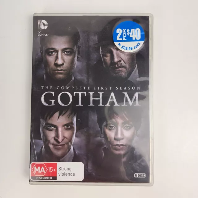 Gotham The Complete First Season 1 DVD  Ben McKenzie Action Region 4