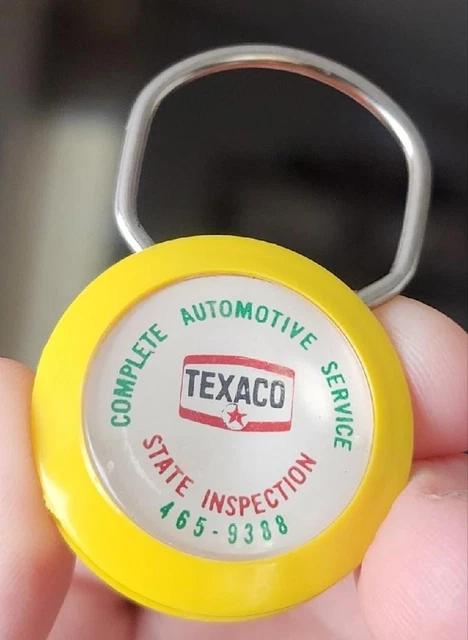 RARE VINTAGE TEXACO Automotive A-Vee Service Gas Station Hollis Ny. Key ...