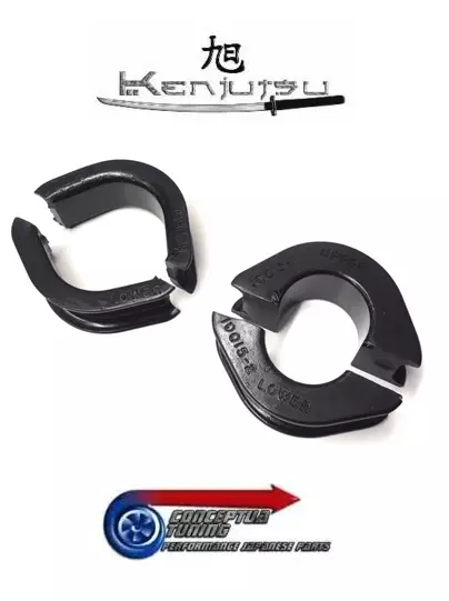 Schwarz Polyurethan 35mm Zahnstange Halterung Buchsen - für Datsun S30 280Z L28