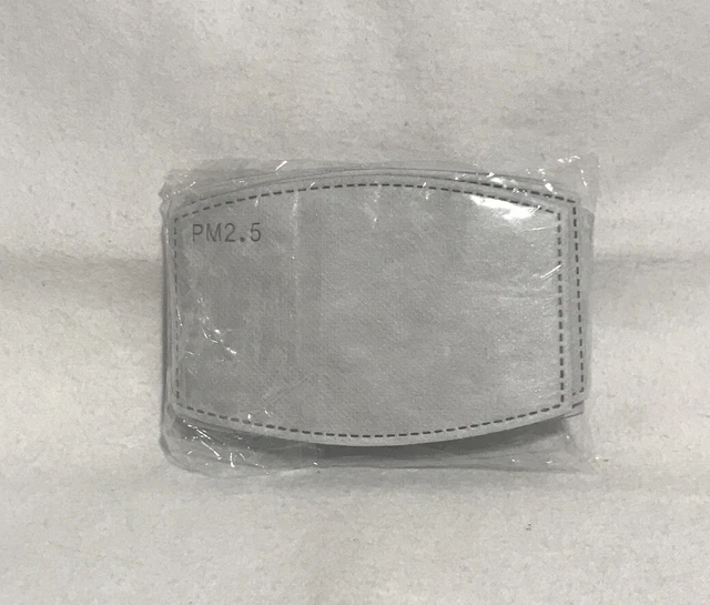10 Pack PM2.3 Face Mask Filters for Maximum Protection