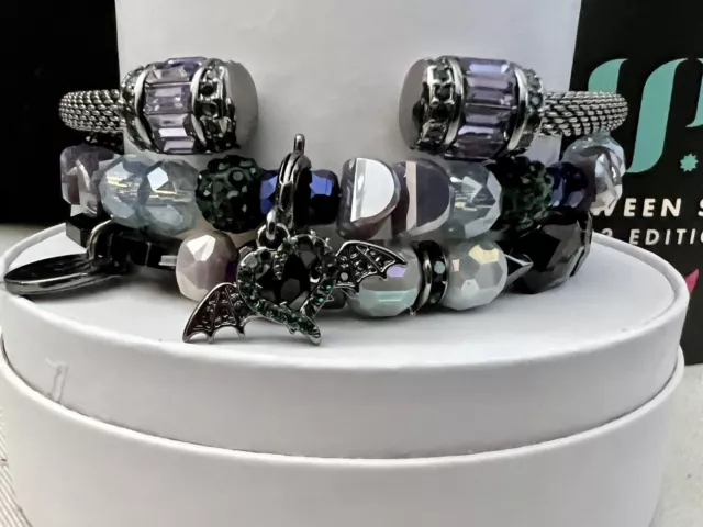 Bomb Party Don’t Touch The Spindle Halloween 2023 3 Bracelet Stack Hematite 6299 Bomb Party Don’t Touch The Spindle Halloween 2023 3 Bracelet Stack Hematite 6299