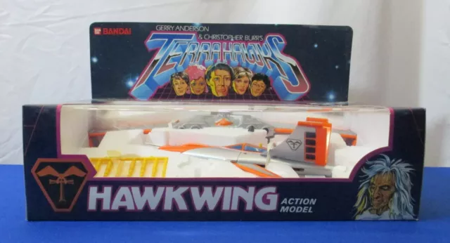 Gerry Anderson & Christopher Burr’s Terrahawks Hawkwing Spaceship Bandai 1983