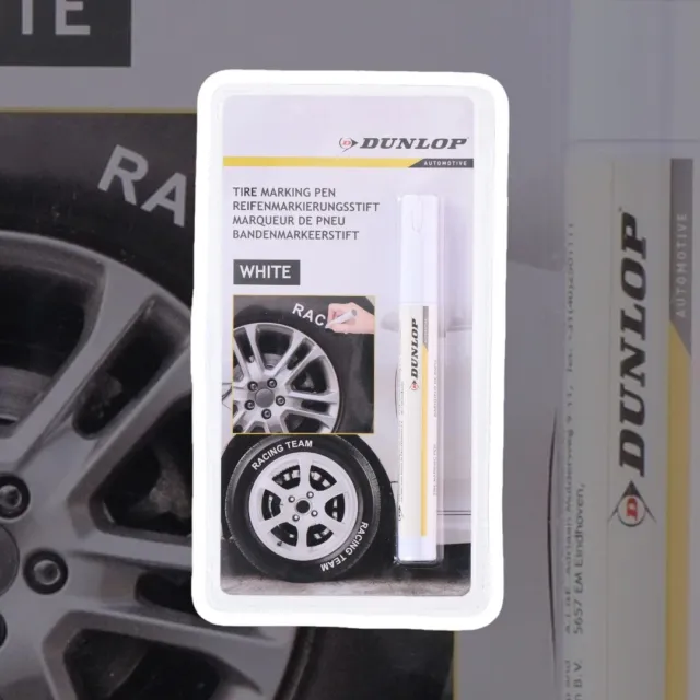 Dunlop Reifenstift und Reifenmarker » macht die Schrift weiß
