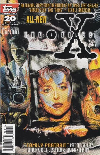 Topps Comics The X-Files Vol. 1 #20 July 1996 Free P&P Same Day Dispatch
