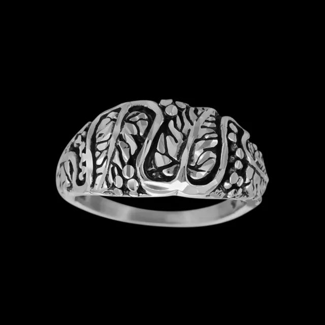 925 Sterling Silver Grapevine Wine Lover Ring • Vineyard • Grapes • Leaf Design