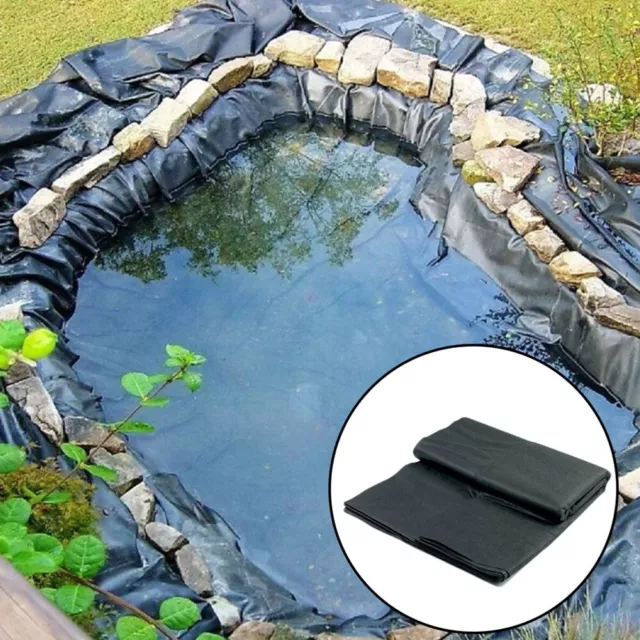 Heavy Duty HDPE Membrane Fish Pond Liner for Gorgeous Gardens and Pools