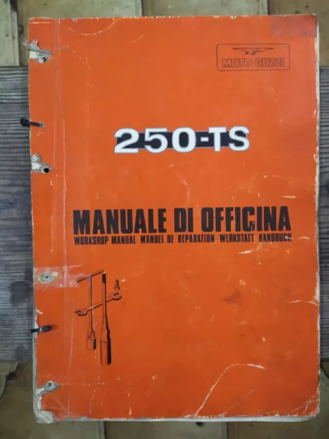 Manuale Officina X Moto Guzzi 250 Ts