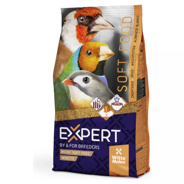 Witte Molen Expert alimento blando insectos 1 kg, alimento para aves, PVP 12,99 EUR, NUEVO