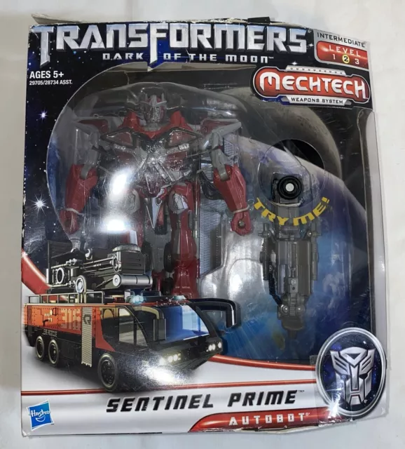 Transformers SENTINEL PRIME Mechtech Dark of the Moon Voyager Class Figure NEW