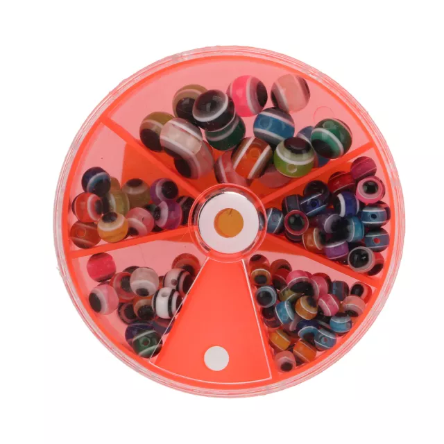 Perle Fisheye De Couleur Mélangée Perles De Pêche Multicolores Résistantes