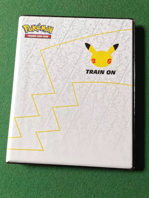 Album Pokemon 25 Ème Anniversaire Pour Cartes Format Jumbo