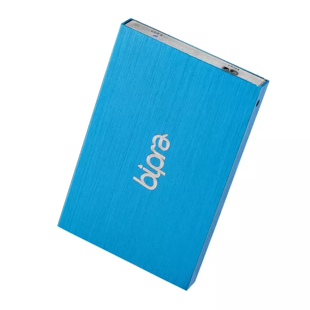 Bipra 320GB 2.5 inch USB 3.0 FAT32 Portable Slim External Hard Drive - Blue