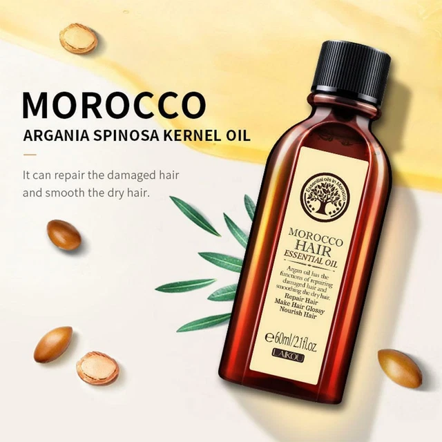 Parrucchiere marocchino perfetto primo trattamento olio di argan puro essenziale A8H2