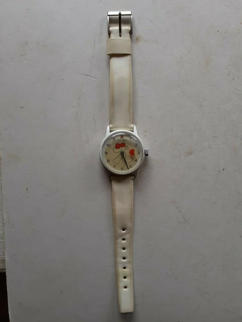 Montre Pendentif Vintage Suisse Rouan De Luxe Mécanique En Forme De Cœur, Occasion