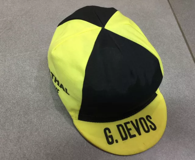 Casquette Cap Velo Cyclisme Belge Vintage Sponsor Gerda Devos Sporthal Handzame