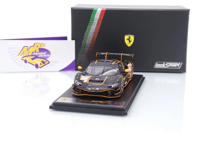Miniature 1/43 Looksmart Ferrari 296 GT3 N°86 – Le Mans 2024 – Pera, Serra, Wainwright