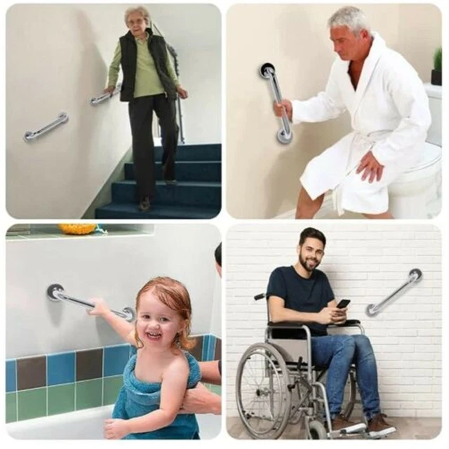 SAFETY HAND RAIL. Handrail Safety Disability Handle Shower Grab Bar