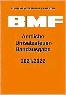 Amtliche Umsatzsteuer-Handausgabe 2021/2022 de NWB Verlag | Livre | état bon