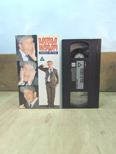 NORMAN WISDOM - Trouble On Tour (VHS Video 1994) Legendary Comedy Performance