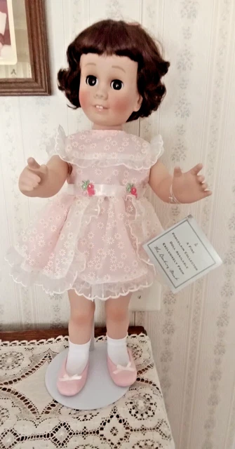 Danbury Mint Sunday Visit Porcelain Chatty Cathy Doll, New in Original Boxes Danbury Mint Sunday Visit Porcelain Chatty Cathy Doll, New in Original Boxes