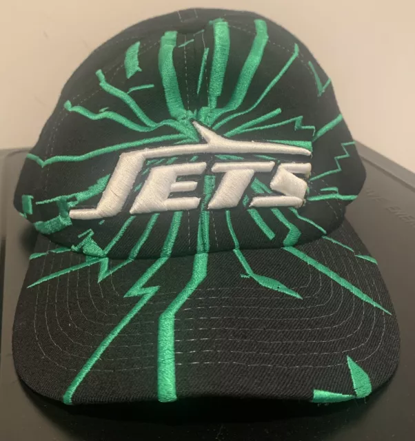 Vintage Ny Jets Autographed Cap Vinny Testaverde + 5 Players Nm Condition