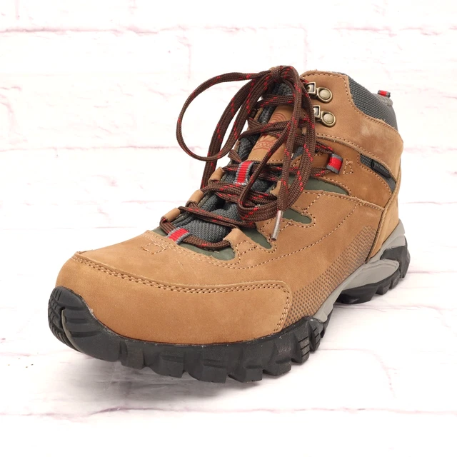 ELK WOODS MEN'S Highpoint Waterproof Hiking Boots Shoes 10M Brown Suede